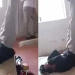 Sus propios compañeros lo rodean y lo “tablean”; el VIDEO causa indignación