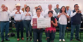 En evento encabezado por integrantes del gabinete estatal, se entregaron más de 6 mil 700 acciones por 65 millones de pesos del programa “Transformación para el Campo Poblano".