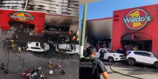 Sucursal de Waldo’s incendiada en Hermosillo operaba sin programa de Protección Civil