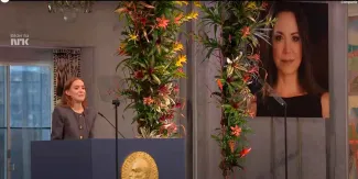 Desde la clandestinidad, María Corina Machado dedica el Nobel de la Paz a los presos políticos de Venezuela