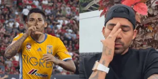 Entre lágrimas, Javier Aquino confirma su salida de Tigres: “no son las formas”