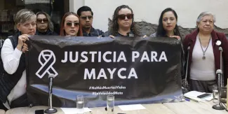 Familiares de víctima por carambola en la Vía Atlixcáyotl exigieron detención de responsables