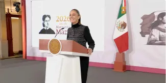 Sheinbaum y los retos 2026