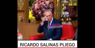 Video viral muestra a Ricardo Salinas Pliego presuntamente llorando tras entrevista en Ventaneando