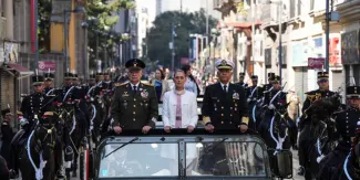 Sheinbaum encabeza ceremonia por el 113 Aniversario de la Marcha de la Lealtad