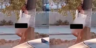 VIDEO. Hallan a hombre atado a un árbol en Tijuana con mensaje “Por infiel”