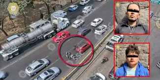 Así fue la impactante persecución en CDMX por robo de 750 mil pesos; hay dos detenidos