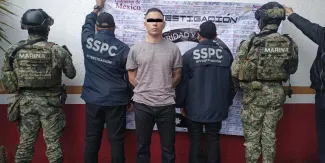 Cae en la CDMX “Lobo Menor”, vinculado al asesinato de un candidato presidencial de Ecuador