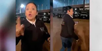 Funcionaria de la FGJ CDMX humilla a mujer policía en CU: "vendedora de pepitas" 