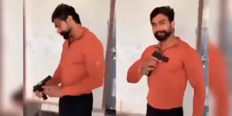 IMÁGENES SENSIBLES. Joven muere tras dispararse en el pecho con arma en Nueva Delhi