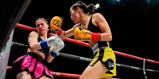 Isis Sio en coma inducido tras brutal nocaut contra Jocelyn Camarillo en pelea en California