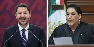 Acusan a Lenia Batres de beneficiar a su hermano en la SCJN con deuda millonaria del ISSSTE