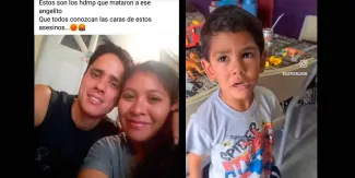 Ángel murió torturado a manos de su padrastro y madre en Argentina.  Padre biológico exige justicia