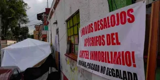 Lucha contra el despojo en CDMX. Devuelven 230 hogares a sus propietarios originales