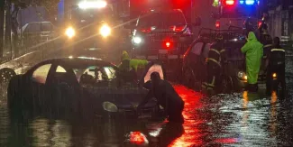 CDMX bajo el agua: lluvias por segundo día colapsan vialidades y transporte