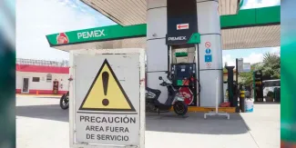 Crisis de combustible en Oaxaca;  18 gasolineras  cerradas por cuatro días