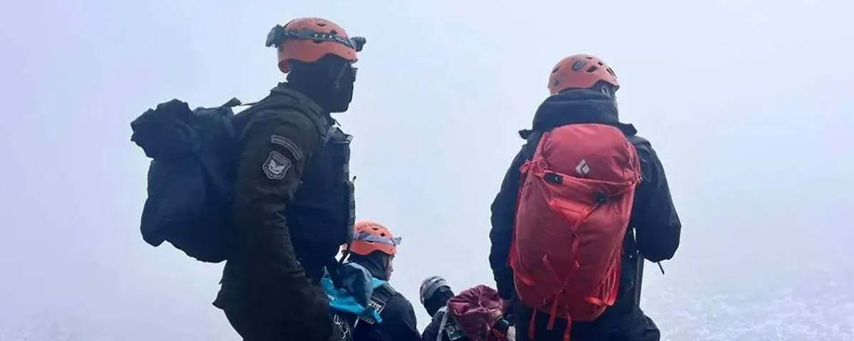Así fue el rescate del alpinista que cayó más de 200 metros en el Iztaccíhuatl