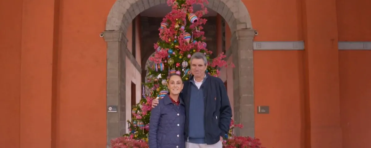 Claudia Sheinbaum dedica su mensaje navideño al pueblo de México