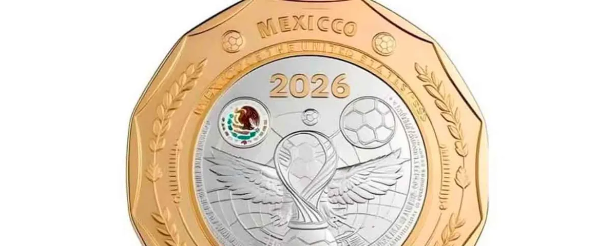 Congreso aprueba emisión de tres monedas conmemorativas al Mundial 2026. Aquí sus características 
