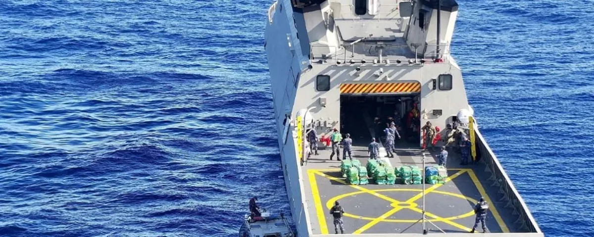 México y Estados Unidos aseguran varias toneladas de cocaína en acción coordinada