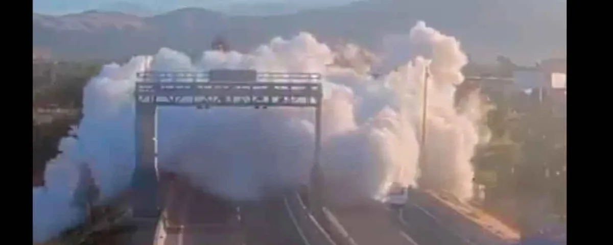 Revelan nuevos VIDEOS de explosión de pipa de gas en Chile que dejó 5 muertos y 17 heridos 