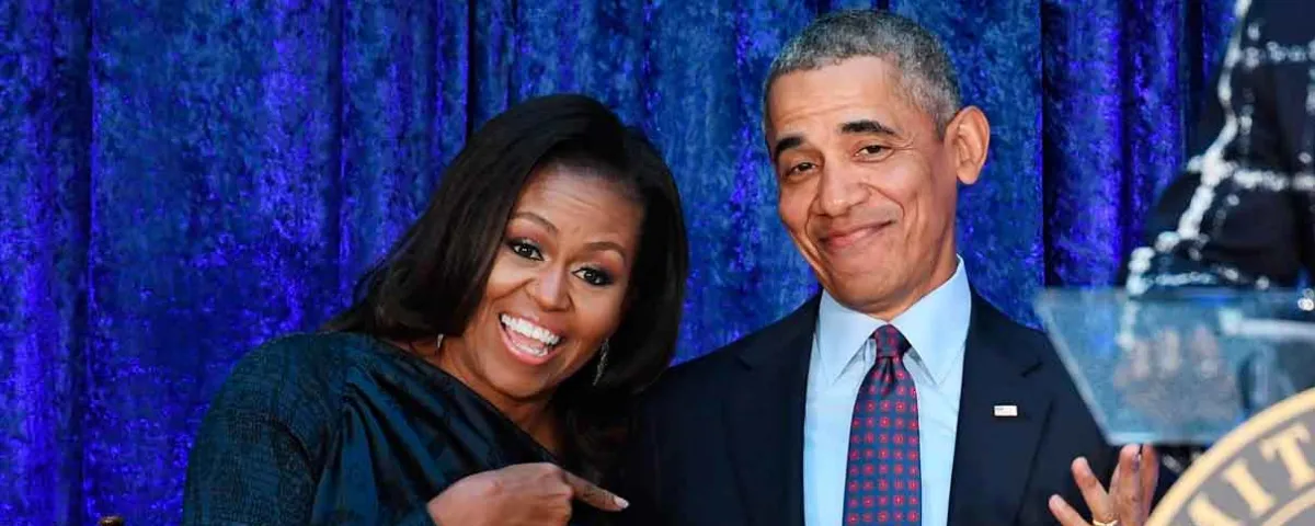 VIDEO. Trump comparte animación que representa a Barack y Michelle Obama como monos