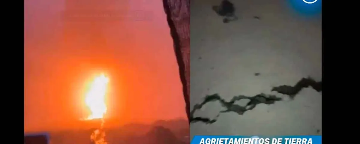 VIDEO. Volcán inactivo en Colombia hizo erupción y deja aislada una localidad