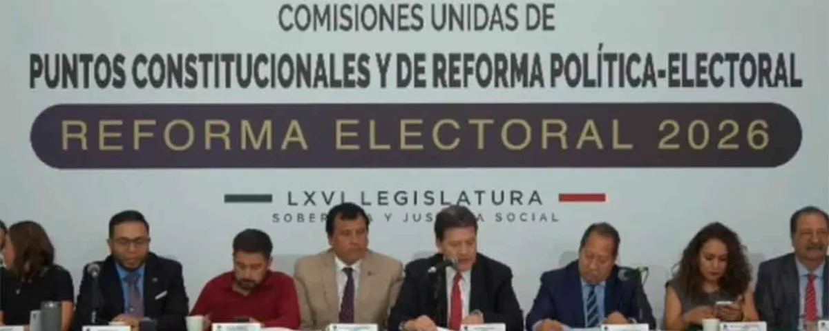 Diputados avalan en comisiones la reforma electoral de Claudia Sheinbaum; pasará al pleno de San Lázaro
