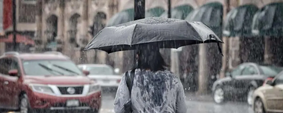 México bajo lluvias: pronóstico advierte tormentas y cambios bruscos de temperatura