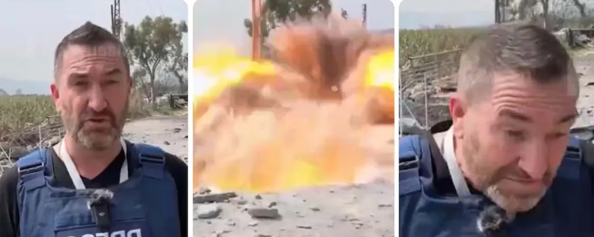 Misil israelí hiere EN VIVO a dos reporteros de RT; FDI defienden el ataque en Líbano