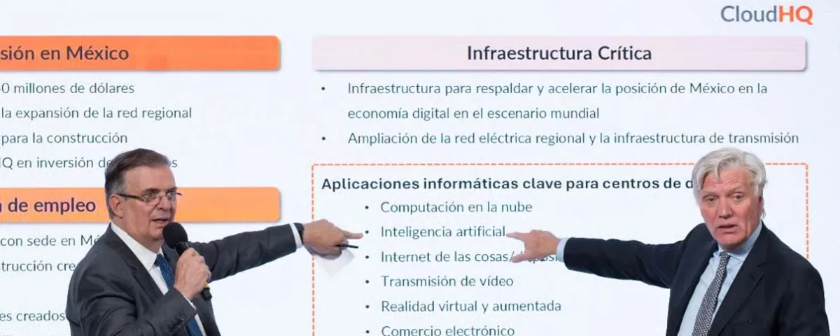 México recibirá inversión millonaria en inteligencia artificial y centros de datos