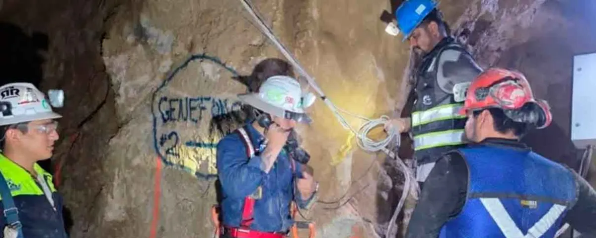 Minero aparece con vida tras derrumbe en Sinaloa; rescate sigue contra el tiempo