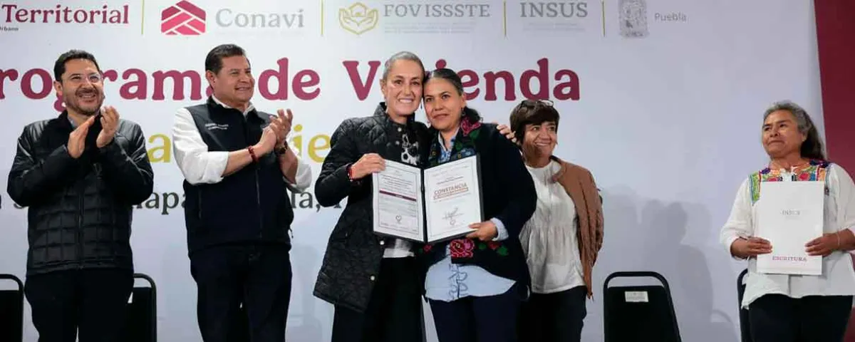 Claudia Sheinbaum impulsa vivienda, educación y empleo en gira por Morelos, Puebla y Tlaxcala