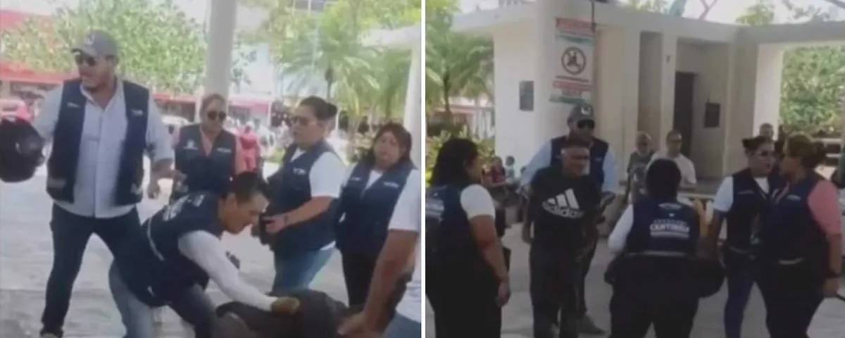 Violencia contra migrantes: exhiben agresión a cubanos en pleno centro de Tapachula