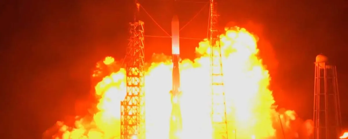 Así explotó el cohete de Blue Origin durante una prueba antes del lanzamiento