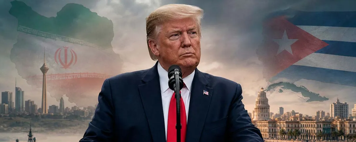 Trump cierra hostilidades con Irán y apunta presión hacia Cuba