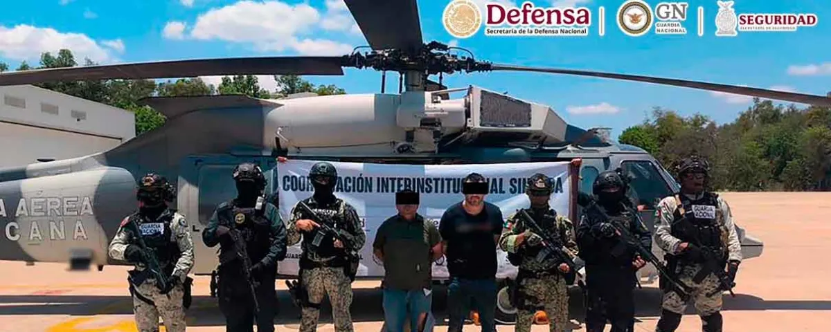 Detienen al “Güero Pink” en Sinaloa presunto líder criminal en Sinaloa y a exdirector de Seguridad